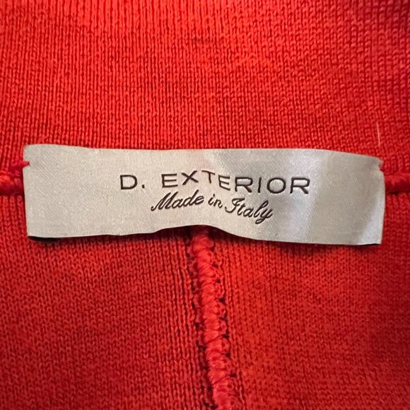 D. Exterior 100% Wool Jacket, Size L, Used, Made in Italy - Picture 3 of 5